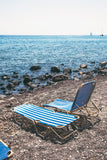 Red Beach, Santorini Chairs • Greece
