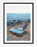 Red Beach, Santorini Chairs • Greece